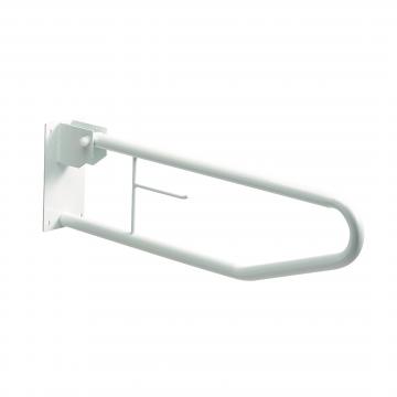 Invacare Basica H330/1 es una barra de baño abatible de acero doble, recubierta de plástico