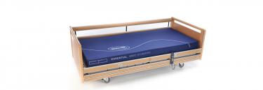 Colchón viscoelástico para camas articuladas Essential Visco con una superficie de redistribución de presiones, diseñado para cuidados domiciliarios, institucionales 