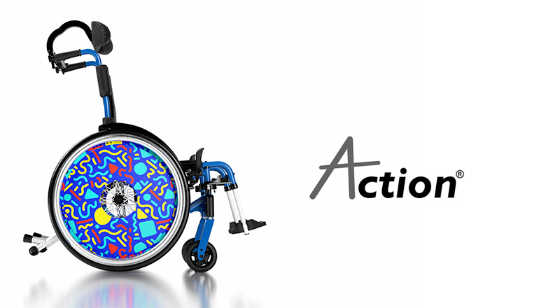 UNIQUE para sillas de ruedas Action