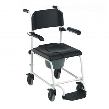 Silla de ducha y wc Invacare Cascade H243. Reposabrazos abatibles. 