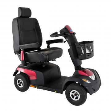 Invacare Scooter eléctrico Comet Ultra con asiento confort y reposabrazos ajustables en altura y anchura