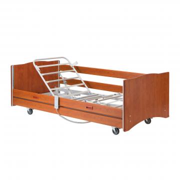 Cama medley ergo select metal con barandilla en madera sin tren – Ortopedia  Ortoforte