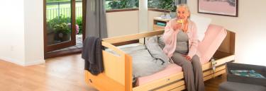 Cama articulada eléctrica Invacare SB 755 sistema de auto-regresión