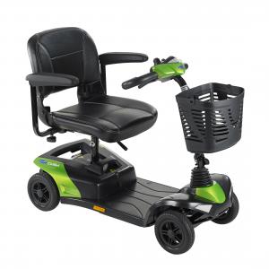 Scooter eléctrico Invacare Colibri pequeño, ligero y desmiontable. Baterías de 18 Ah.