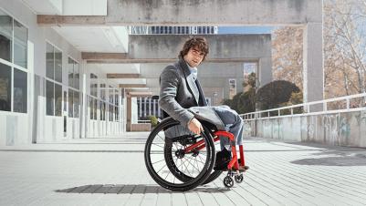 Silla de ruedas activa Invacare Küschall K-Series 2.0 de chasis rígido