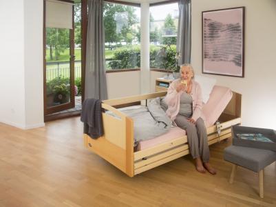 Cama articulada eléctrica Invacare SB 755 sistema de auto-regresión