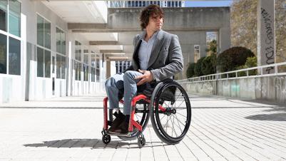 Silla de ruedas activa Invacare Küschall K-Series 2.0 de chasis rígido