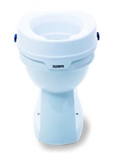 Elevador de wc  Aquatec 90 que incrementa la altura del inodoro en 100 mm.