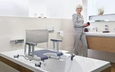 Invacare Aquatec Sorrento silla de baño giratoria