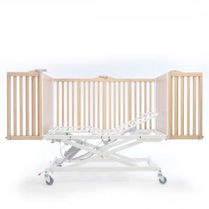 Cama articulada pediátrica Invacare Nordbed Kid somier ajustable tanto en el respaldo como en los muslos