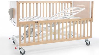 Cama articulada pediátrica Invacare Nordbed Kid somier ajustable tanto en el respaldo como en los muslos