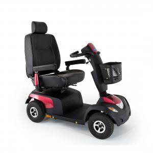 Invacare Scooter eléctrico Comet Ultra con asiento confort y reposabrazos ajustables en altura y anchura