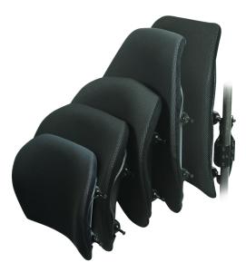 Respaldo Invacare MatrX PB/Deep,  Elite TR &amp; Heavy Duty ofrecen un posicionamiento y soporte preciso