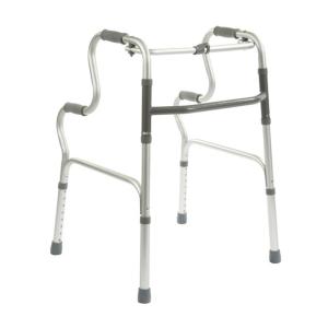 El Invacare Foria es un andador de aluminio anodizado que se caracteriza porque tiene doble nivel de empuñadura