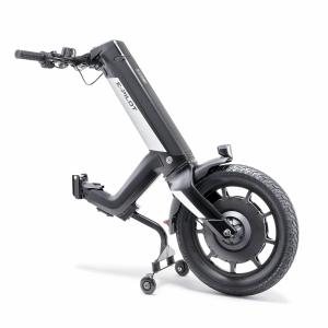 Handbike eléctrica Invacare Alber E-pilot convierte tu silla de ruedas manual en una silla eléctrica.