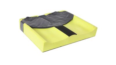 Cojín para sillas de ruedas Invacare Matrx Libra combina una base de espuma con una bolsa de gel fluido